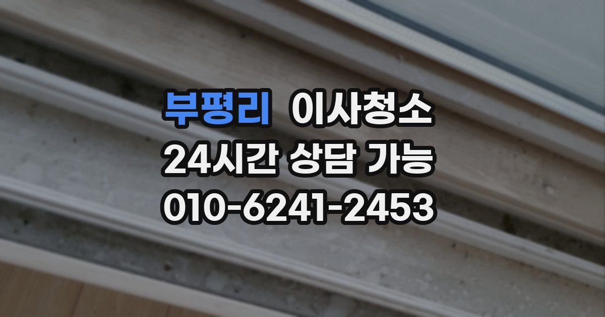 부평리 입주청소