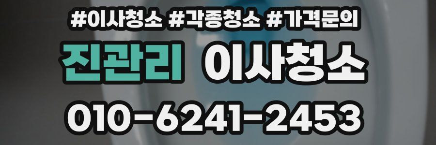 진관리 이사청소
