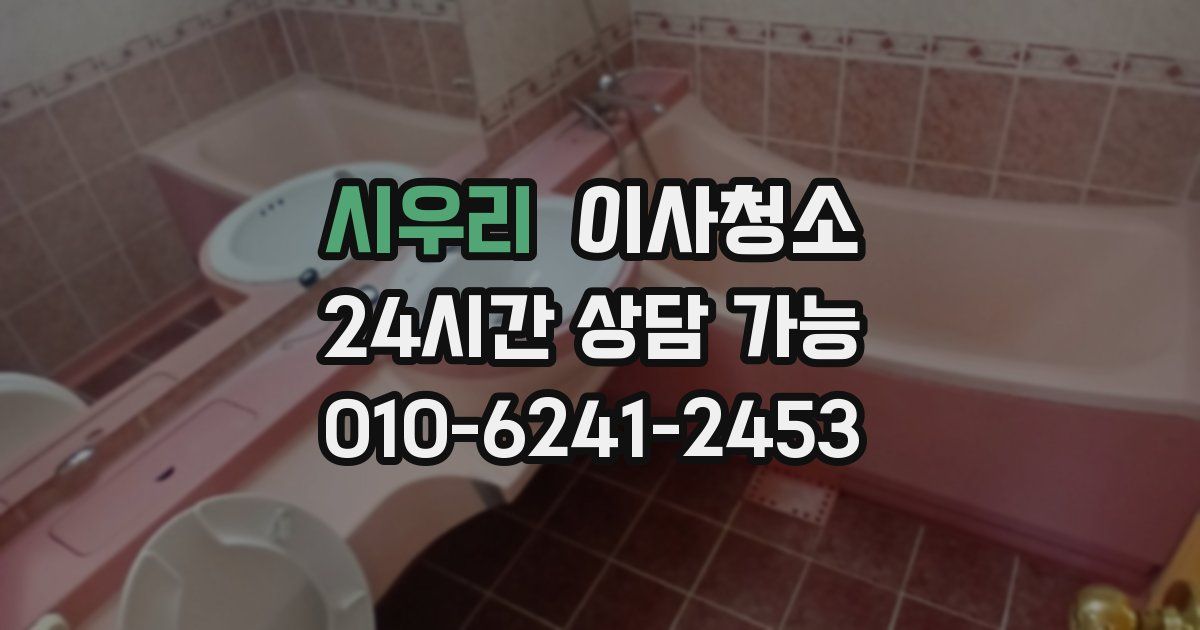 시우리 입주청소