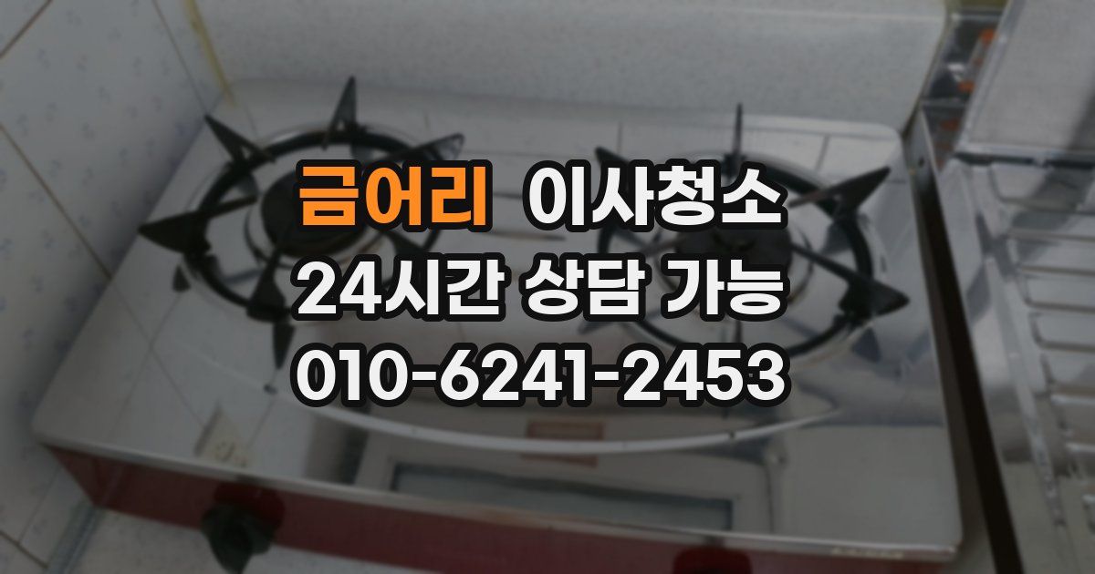 금어리 입주청소