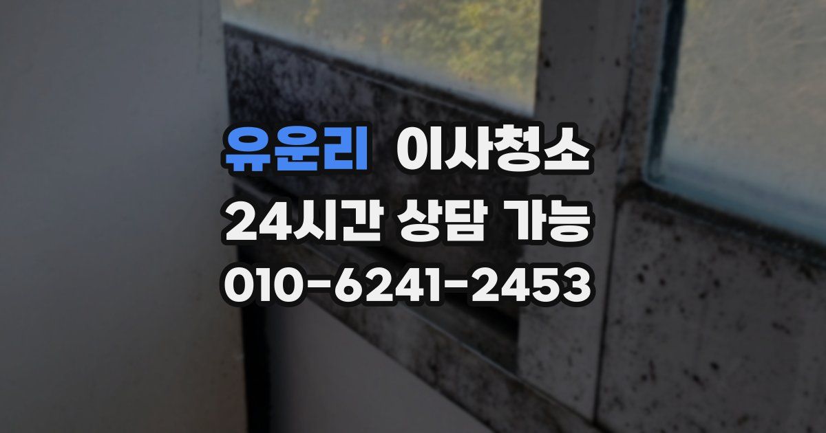 유운리 입주청소