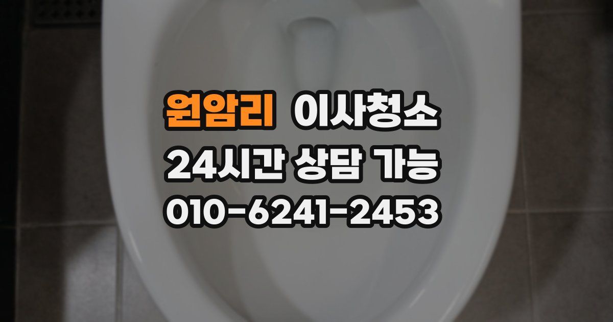 원암리 입주청소