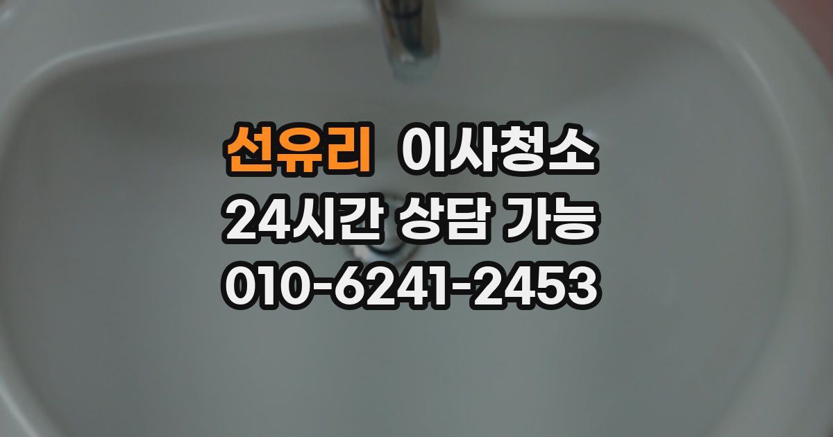 선유리 입주청소