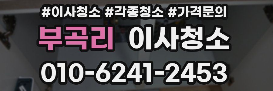 부곡리 이사청소