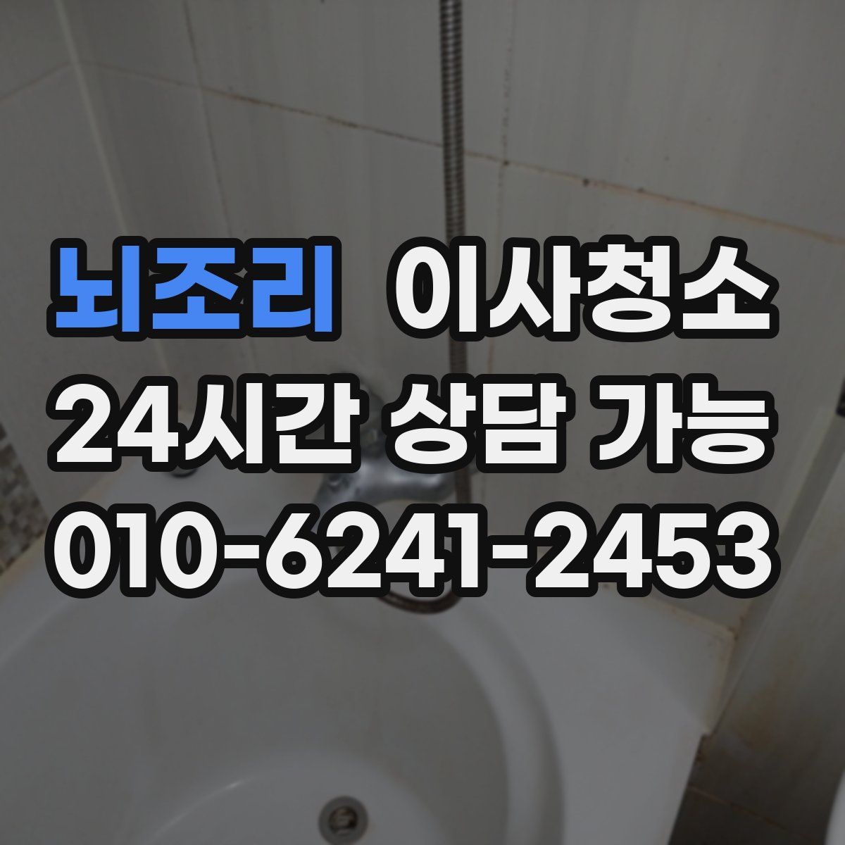 뇌조리 원룸청소