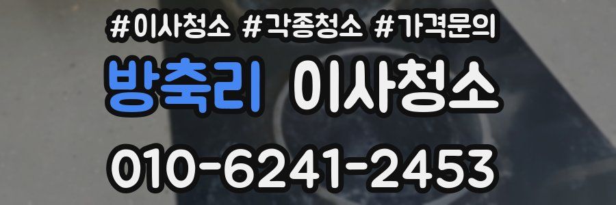 방축리 이사청소