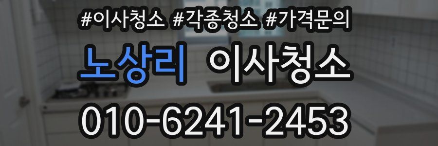 노상리 이사청소