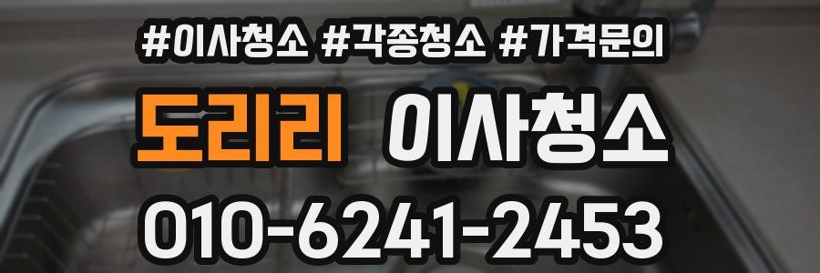 도리리 이사청소