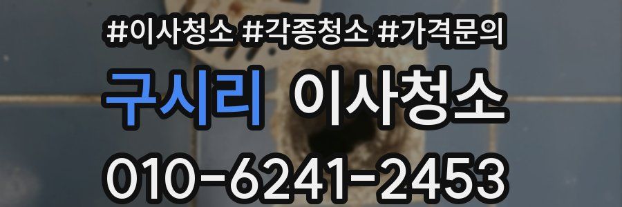 구시리 이사청소