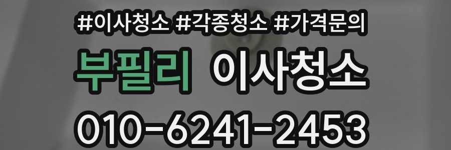 부필리 이사청소