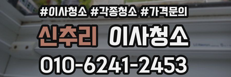 신추리 이사청소