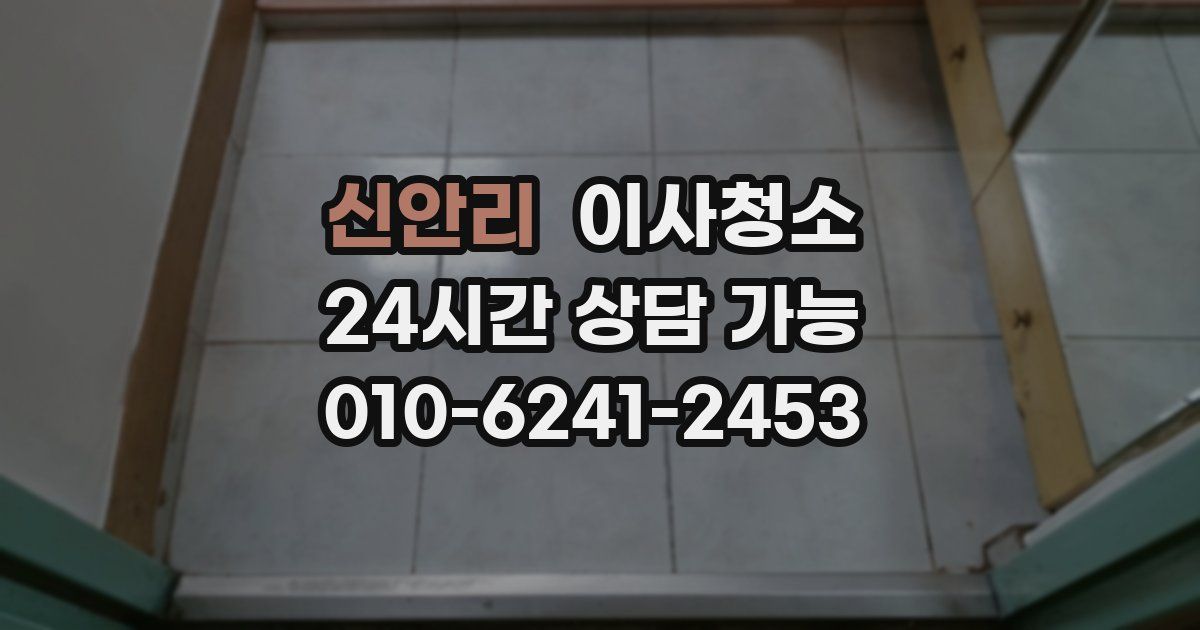 신안리 입주청소