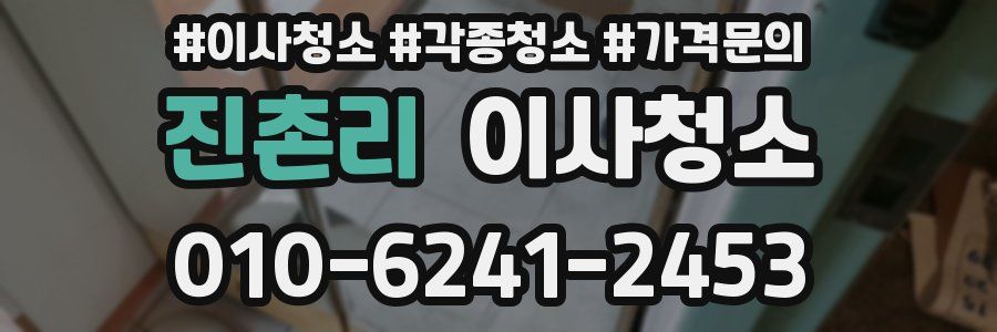 진촌리 이사청소