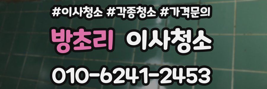 방초리 이사청소