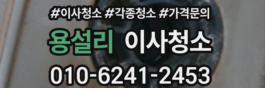 용설리 이사청소