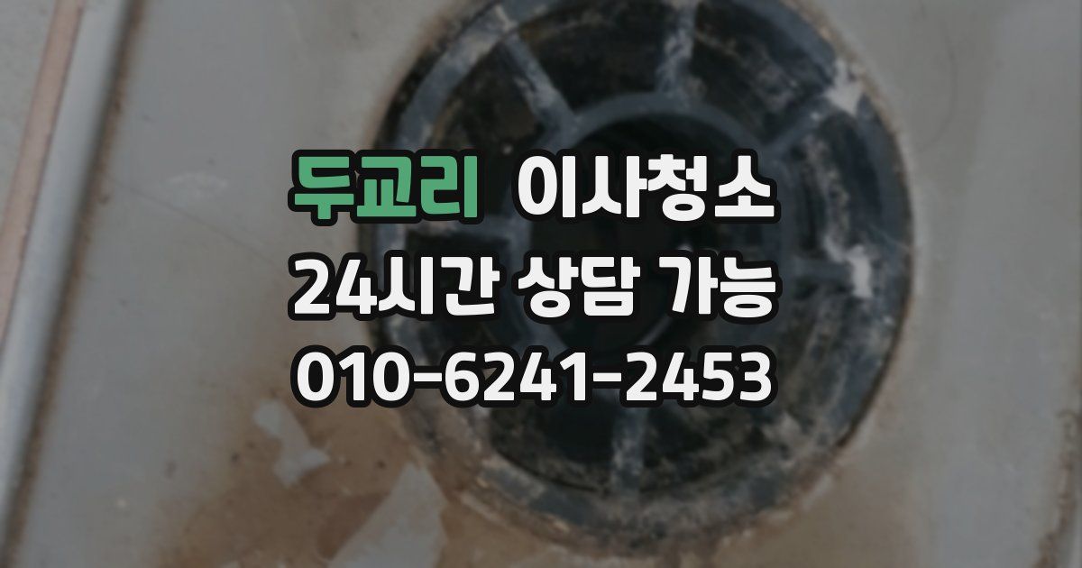 두교리 입주청소