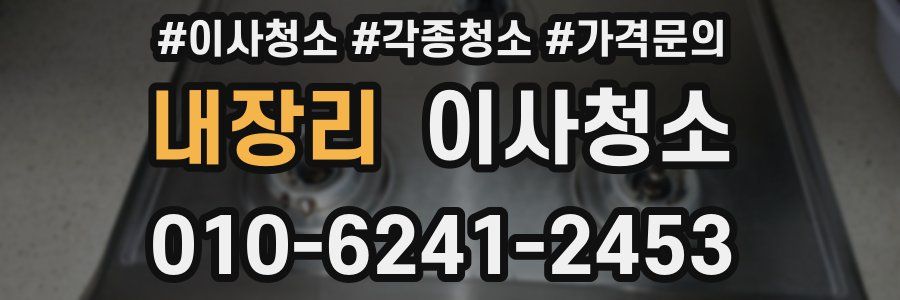 내장리 이사청소