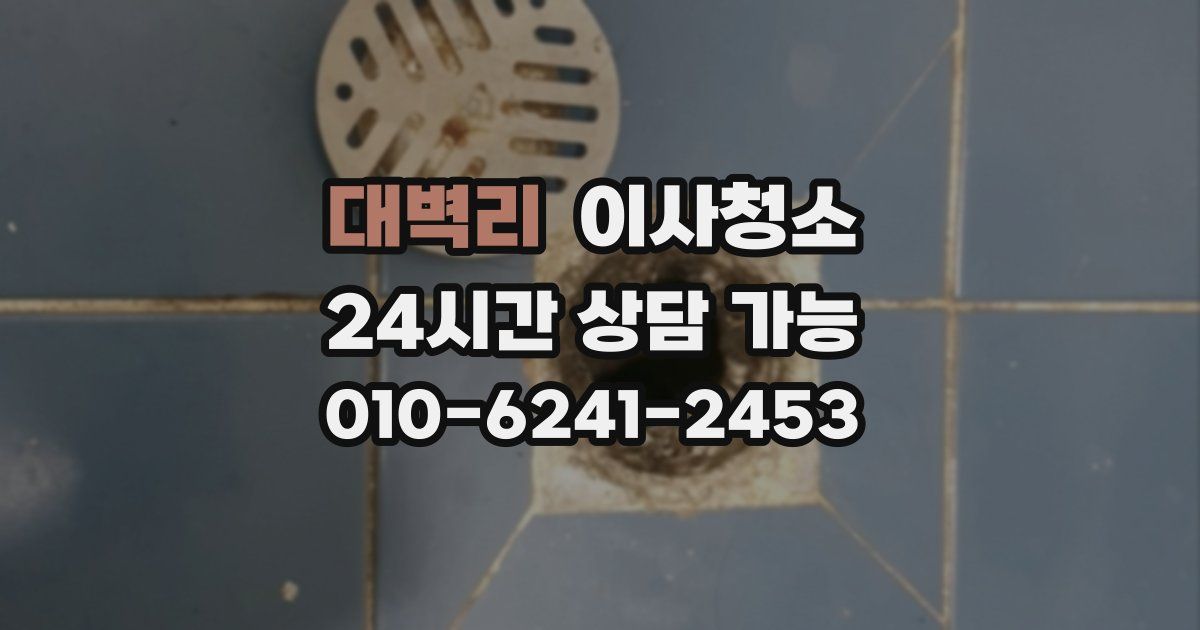 대벽리 입주청소