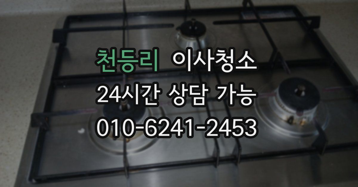 천등리 입주청소