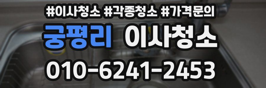 궁평리 이사청소