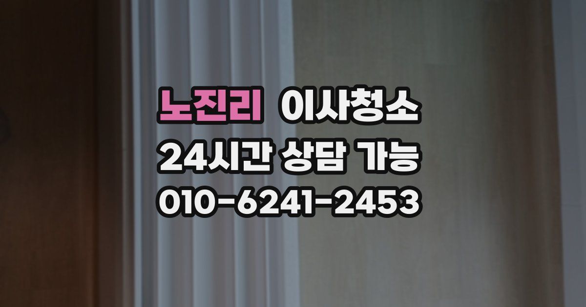 노진리 입주청소