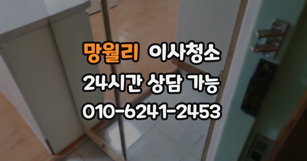 망월리 입주청소