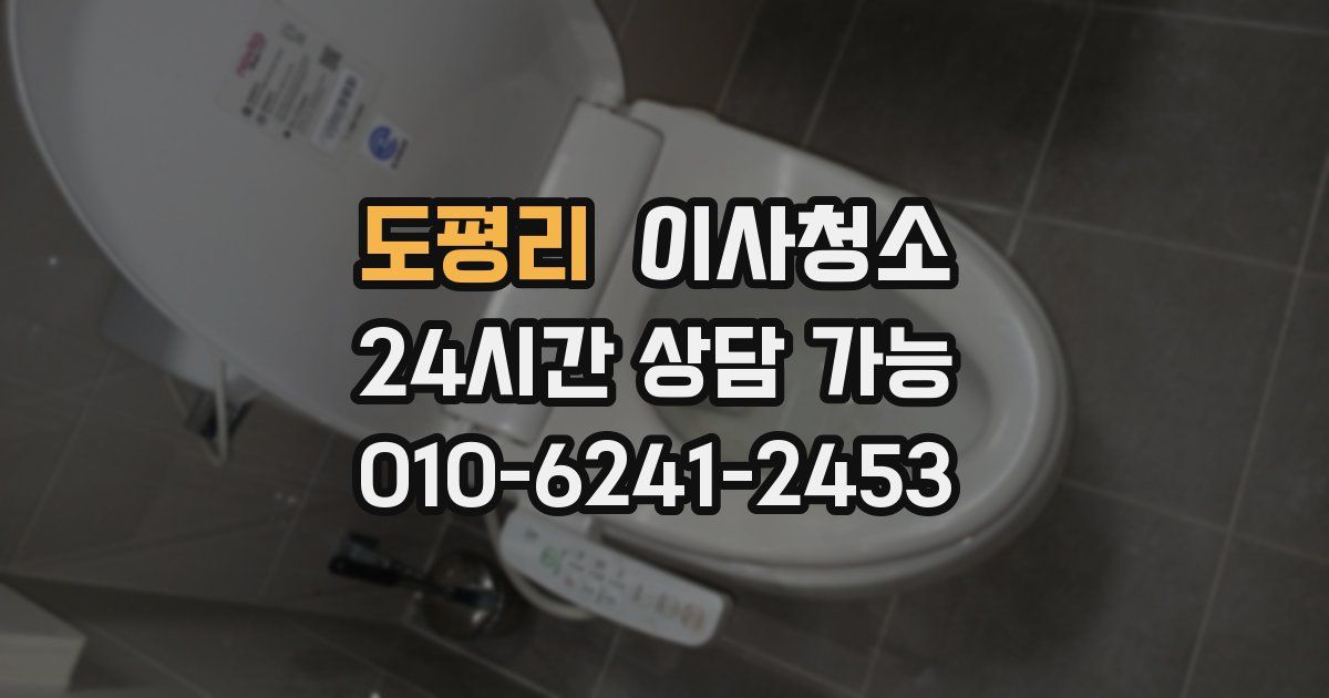 도평리 입주청소