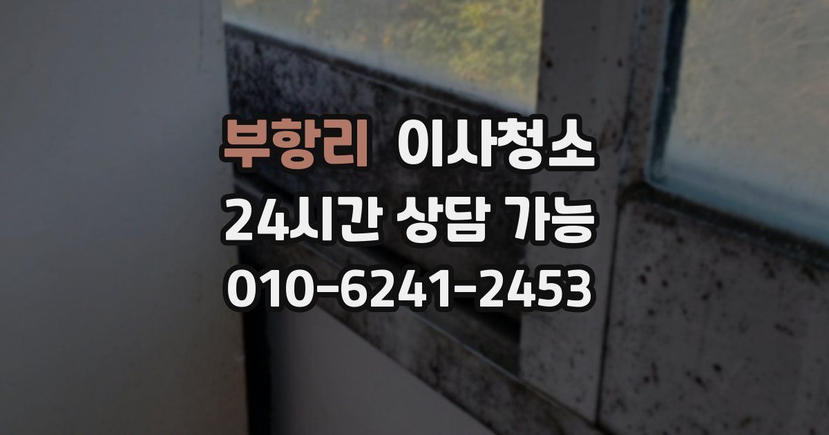 부항리 입주청소