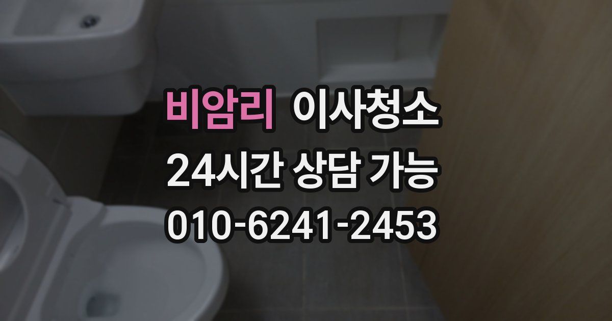 비암리 입주청소