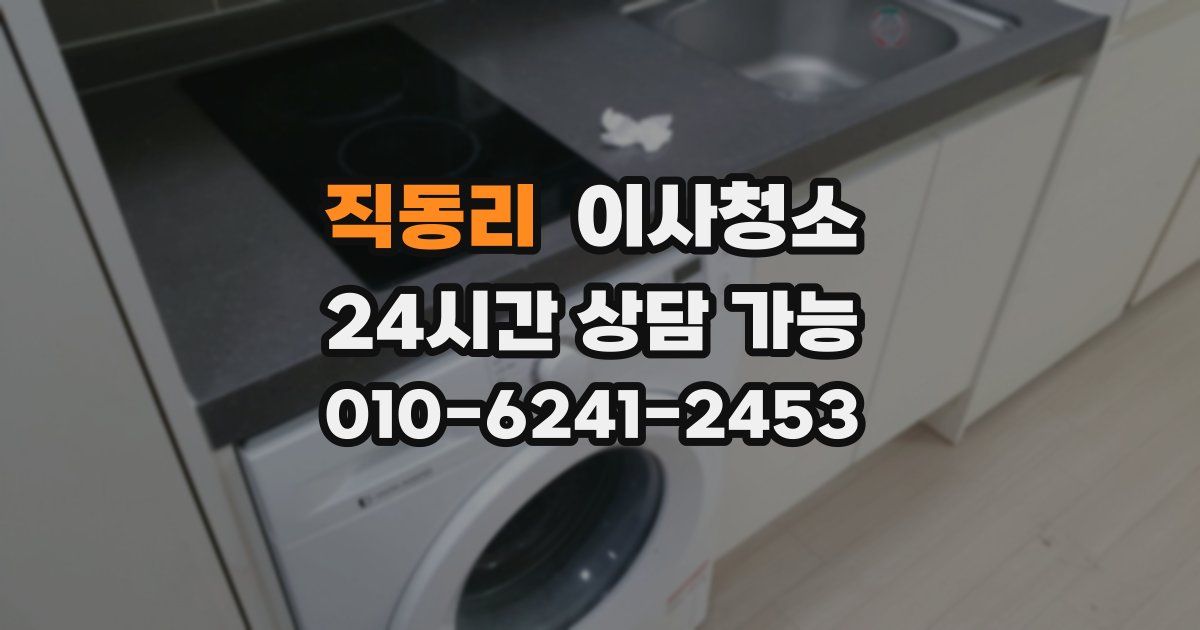 직동리 입주청소