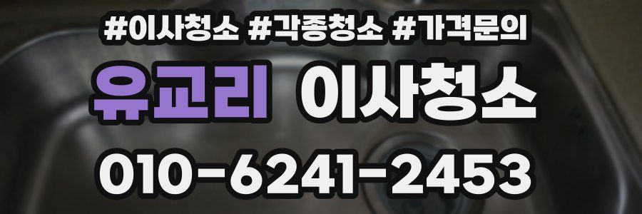 유교리 이사청소