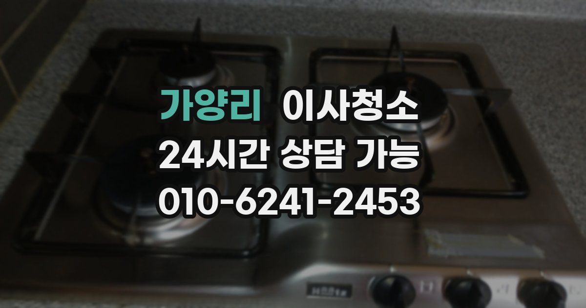 가양리 입주청소