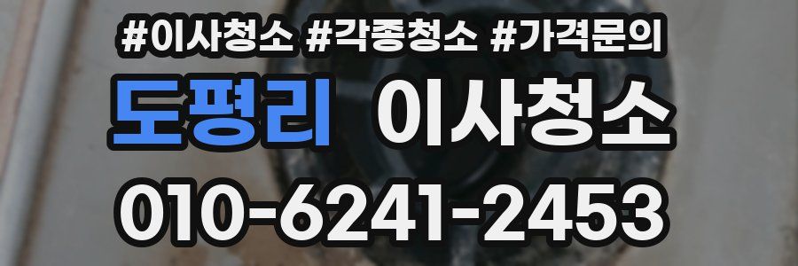 도평리 이사청소