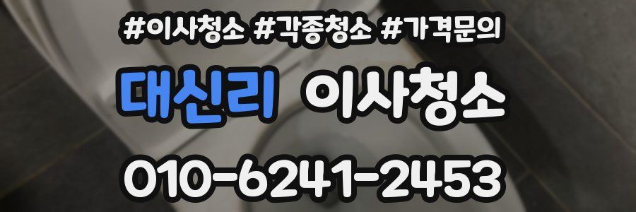 대신리 이사청소