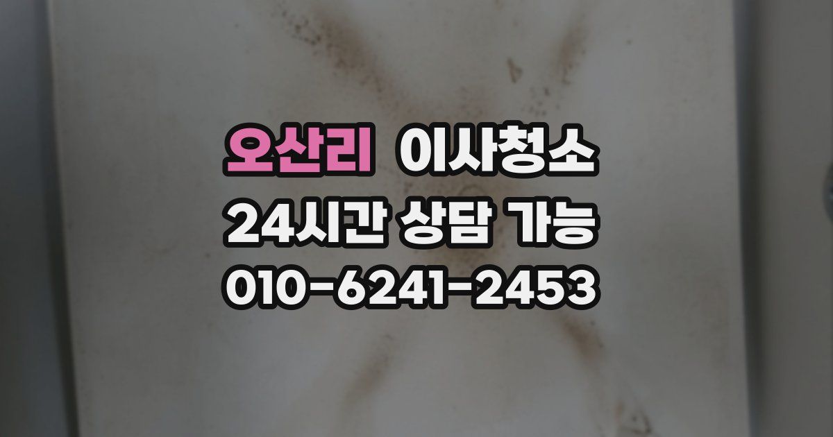 오산리 입주청소