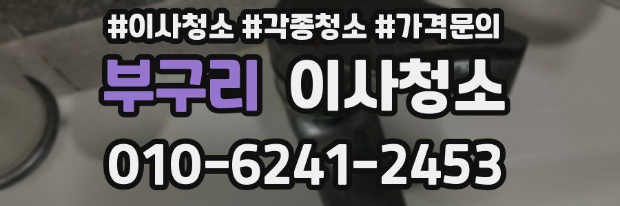 부구리 이사청소