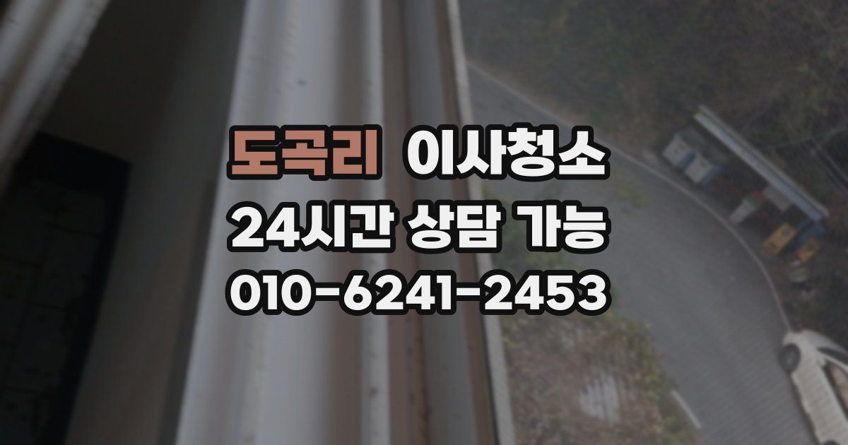 도곡리 입주청소