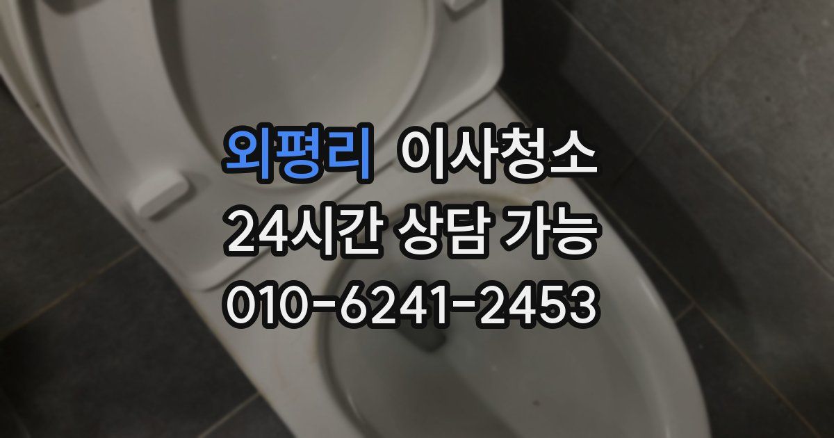 외평리 입주청소