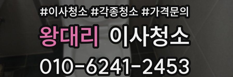 왕대리 이사청소