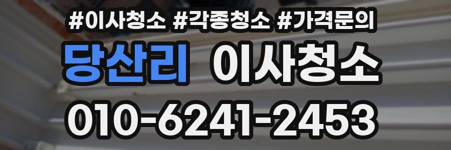 당산리 이사청소