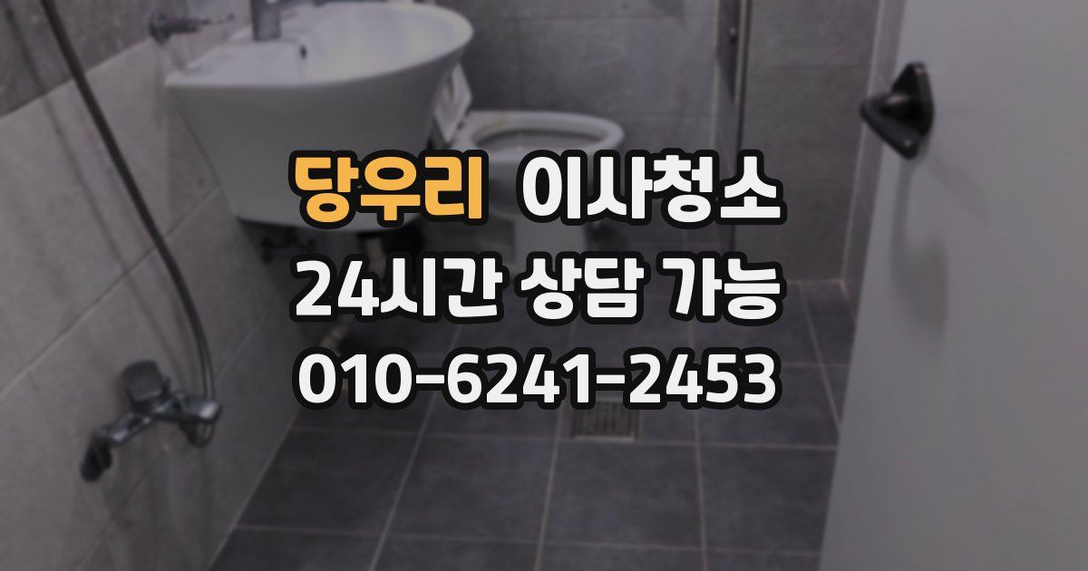 당우리 입주청소