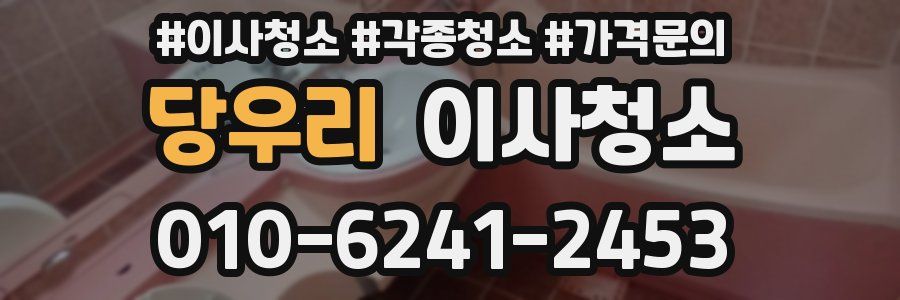 당우리 이사청소