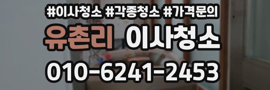 유촌리 이사청소