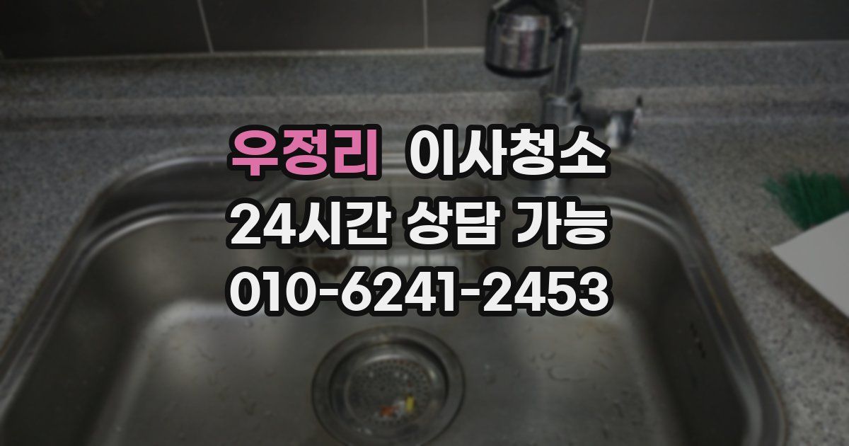 우정리 입주청소