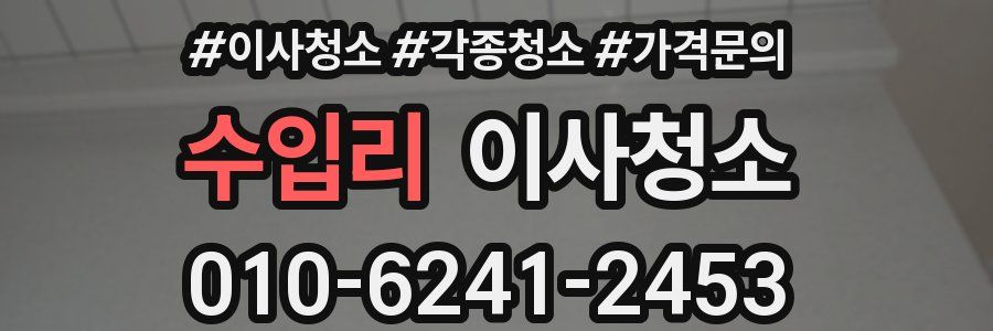 수입리 이사청소