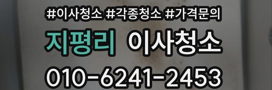 지평리 이사청소