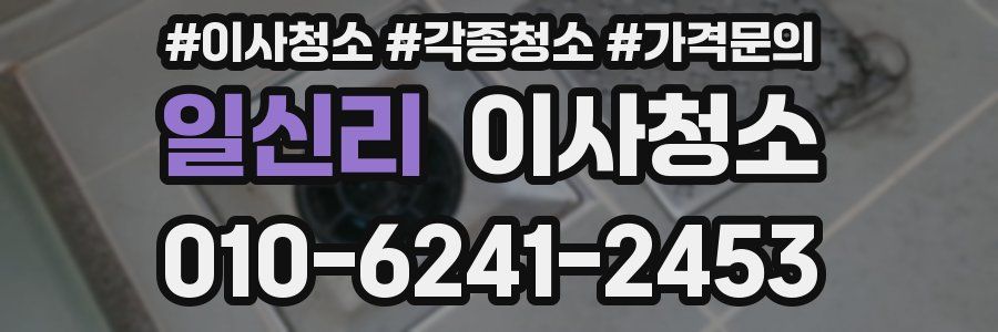 일신리 이사청소