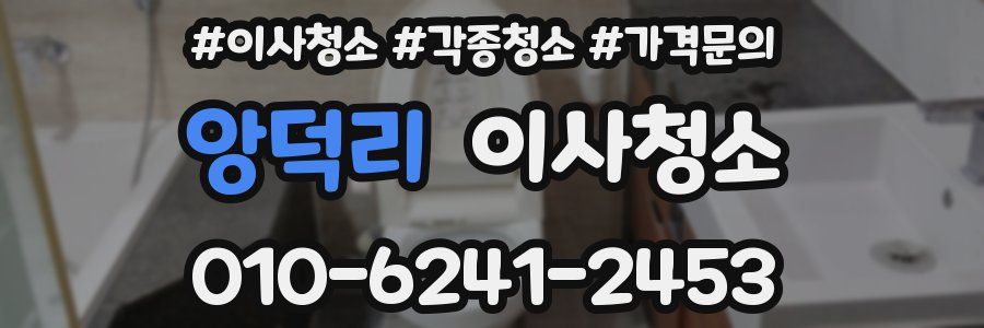 앙덕리 이사청소