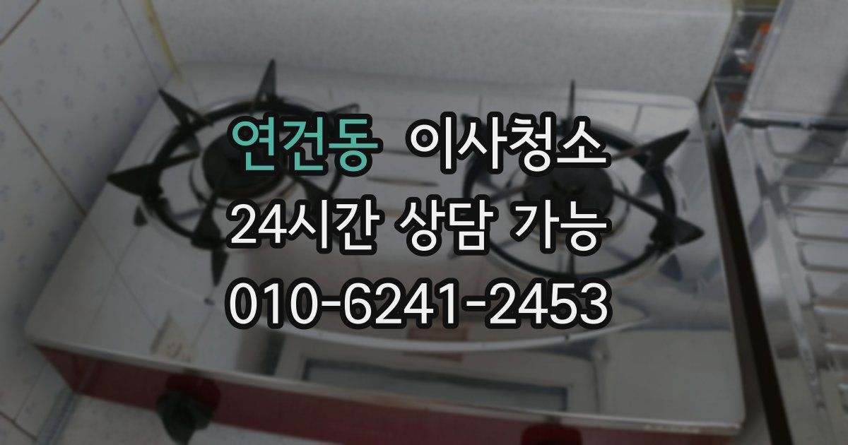 연건동 입주청소