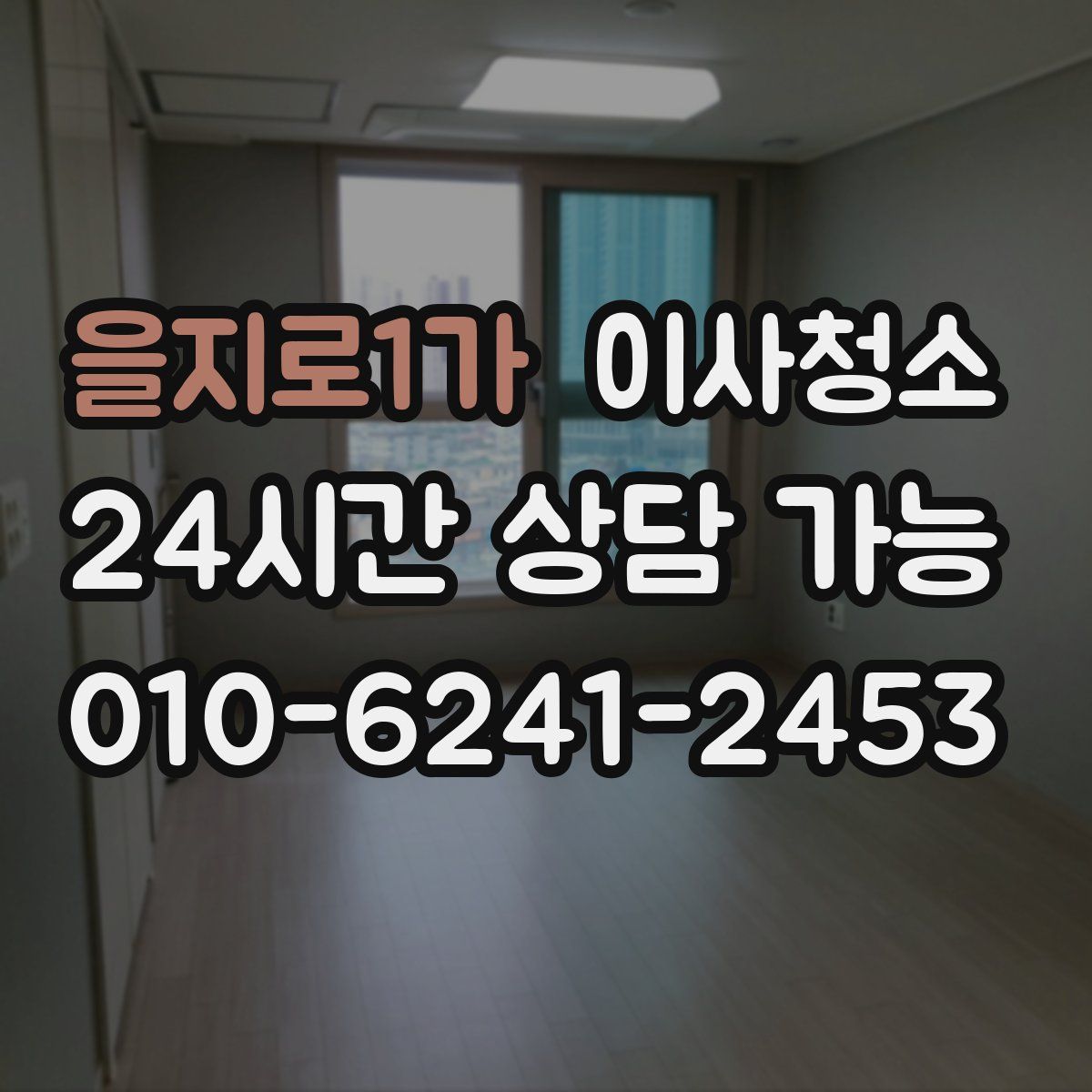 을지로1가 원룸청소